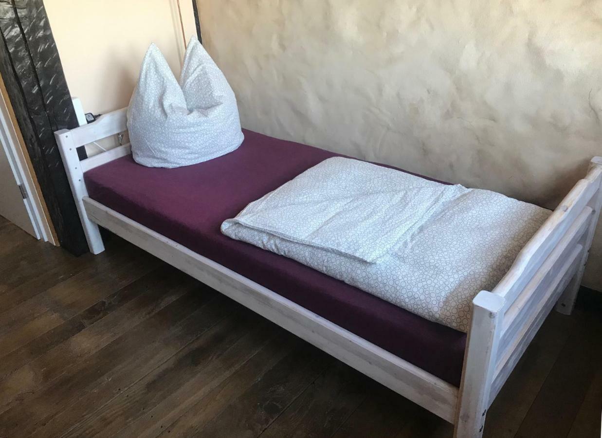 Ferienwohnung Wachstube Mit 3 Schlafraeumen Im Rittergut Leppersdorf Wachau Dış mekan fotoğraf