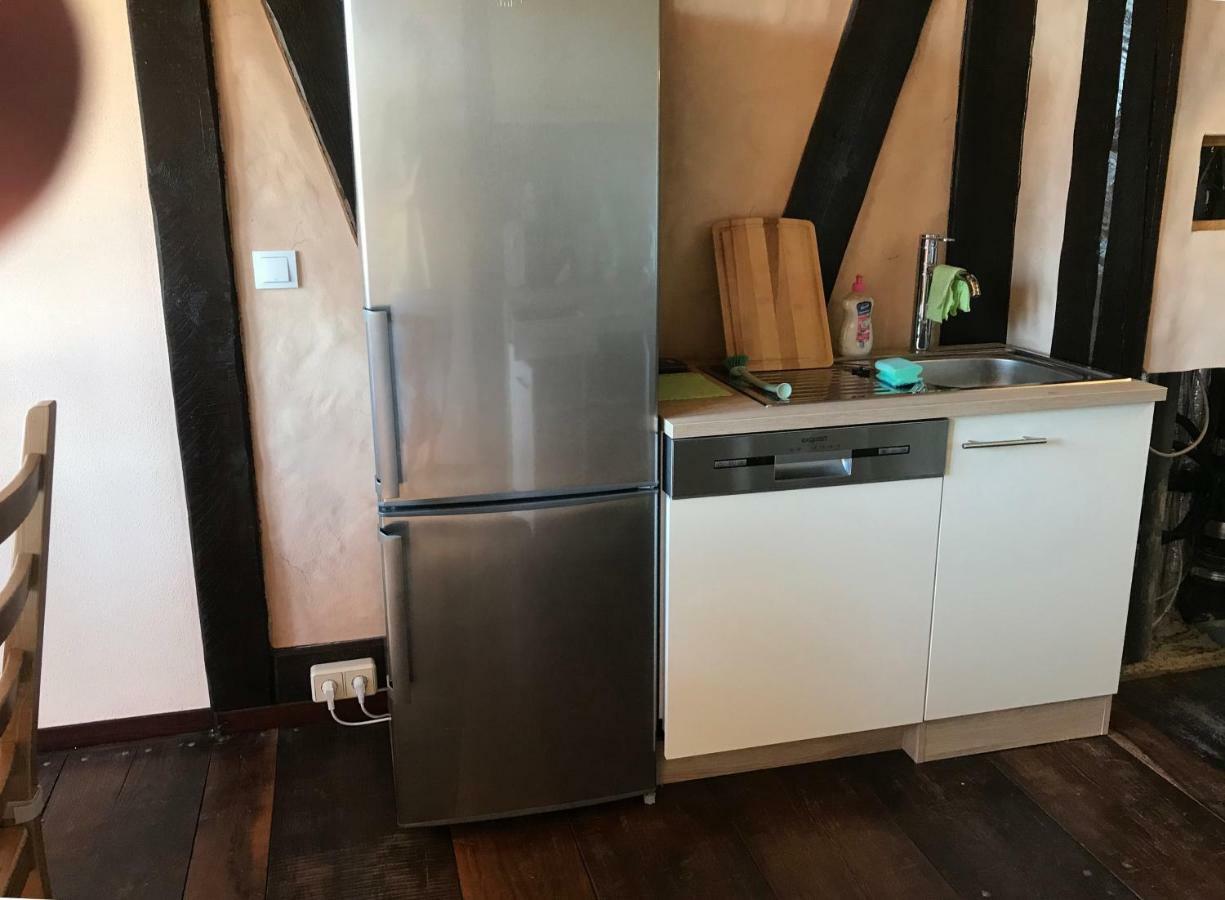 Ferienwohnung Wachstube Mit 3 Schlafraeumen Im Rittergut Leppersdorf Wachau Dış mekan fotoğraf