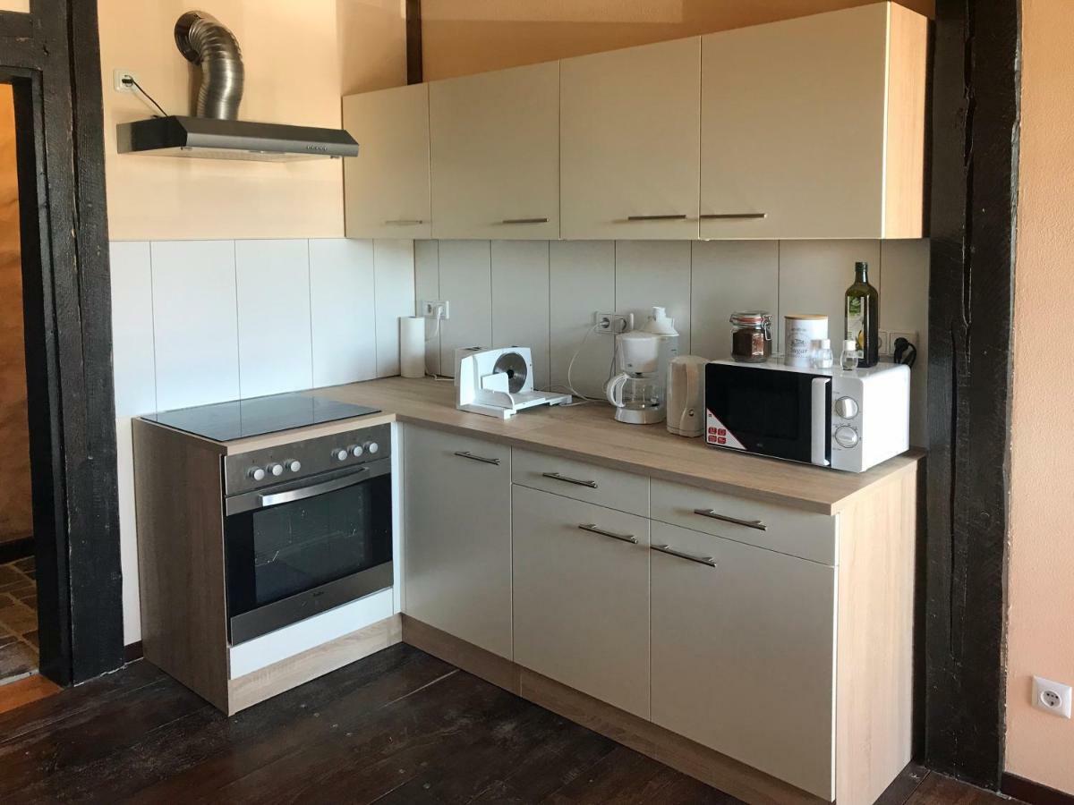 Ferienwohnung Wachstube Mit 3 Schlafraeumen Im Rittergut Leppersdorf Wachau Dış mekan fotoğraf